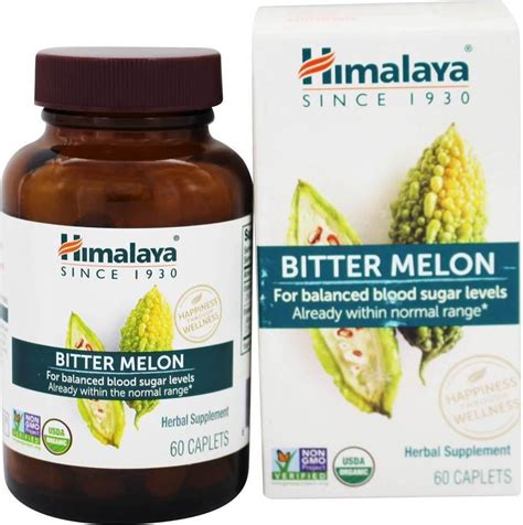 Himalaya Organic Bitter Melon 60 Vegetarian Caplets • Pris