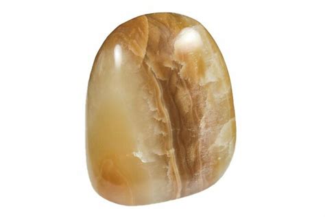 46 Free Standing Polished Brown Calcite 199058 For Sale