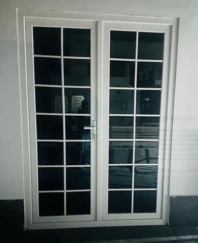 Folding Balcony Upvc French Door With Georgian Bar Mm At Rs Sq