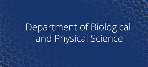 Department Of Biological And Physical Sciences Msu Billings