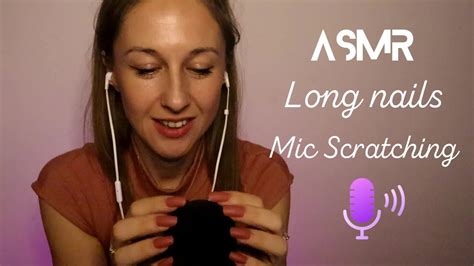 Asmr Life Update Bare Mic Scratching With Long Nails Foam Cover