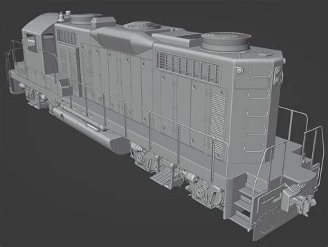 EMD GP20 I 3D Modeled! : r/trainsimworld