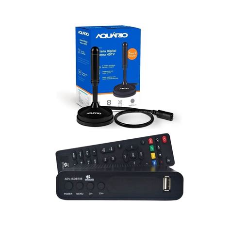 Kit Conversor Digital Hd Terrestre Uhf Hdtv Fun O Gravador Imagevox