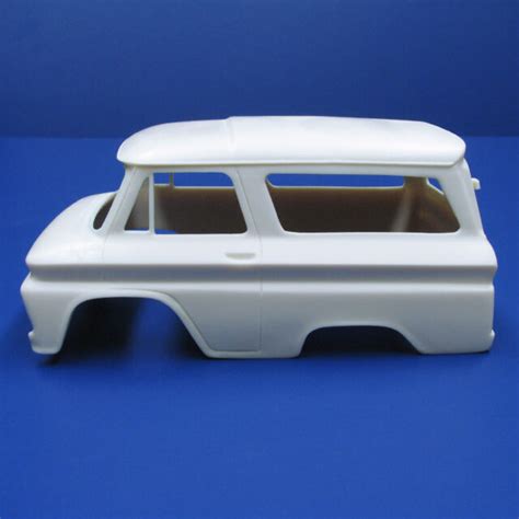 Nb334 Jimmy Flintstone 125 Scale 1966 Mini Chevy Suburban Resin Car