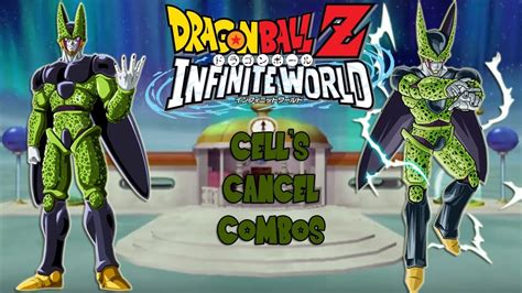 DBZ Infinite World PS2 Cell S Cancel Combos YouTube