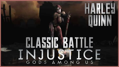 Injustice Gods Among Us Classic Battle Harley Quinn