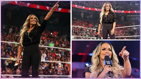 Wwe Superstar Who Has Been Absent For Eight Months Sends A Heartwarming Wish To Trish Stratus