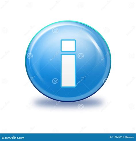 Blue Information Icon Royalty Free Stock Photo Image 11274375