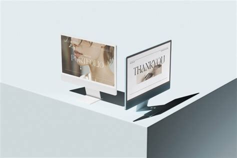 Imac Mockup Set Masterbundles