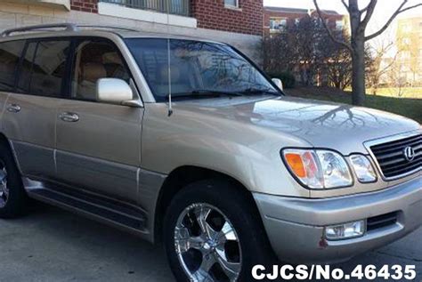 1999 Left Hand Lexus Lx 470 Gold For Sale Stock No 46435 Left Hand