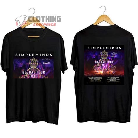 Simple Minds Tour Tickets Merch Simple Minds Songs Shirt Simple