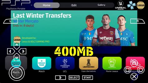 Efootball Ppsspp Mb Iso Chelito New Update New Kits Last