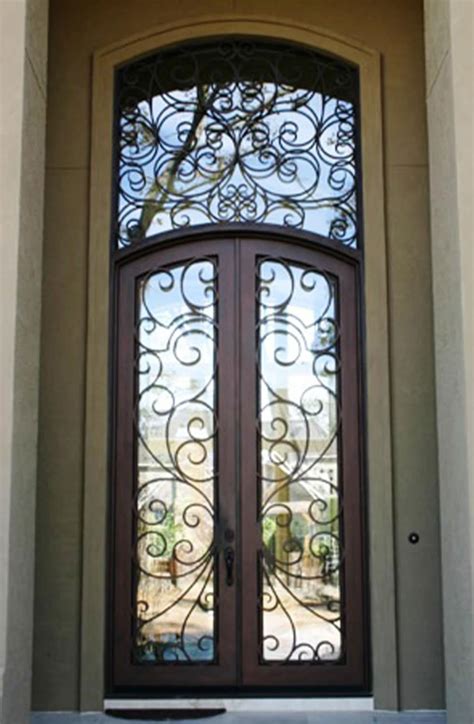 Milan 5 15 Wrought Iron Steel Doors By Cantera Doors