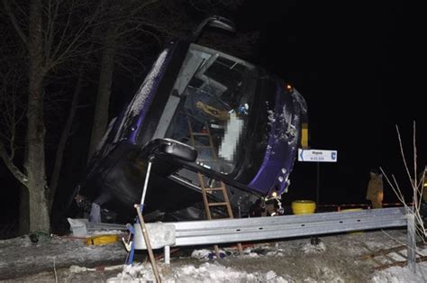 An accident with Ukrainians in Poland - a bus overturned in the Lublin ...