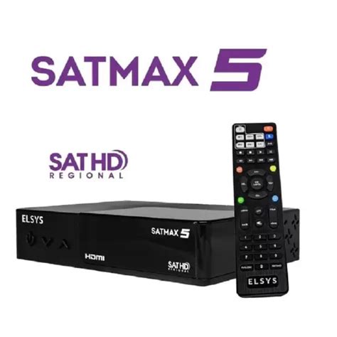 Receptor Digital De Tv Satelite Full Hd Elsys Sathd Satmax Receptor