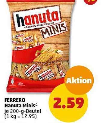 Ferrero Hanuta Minis Angebot Bei Penny Prospekte De