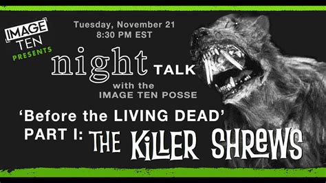 Night Talk 21st November 2023 Night Of The Living Dead And The KILLER