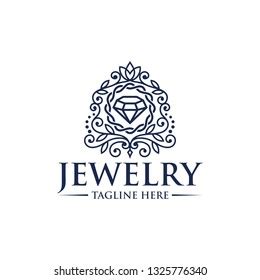 Jewelry Logo Template Stock Vector (Royalty Free) 1325776340 | Shutterstock