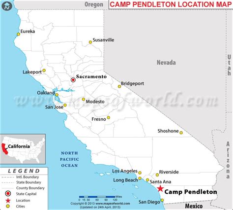 Where is Camp Pendleton, California