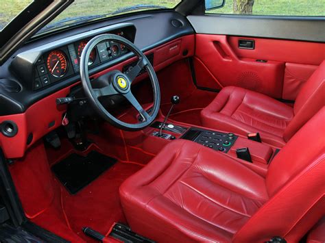 1985, Ferrari, 3, 2, Mondial, Supercar, 3 2, Interior Wallpapers HD ...