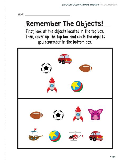 Visual Perceptual Activity Worksheets Artofit