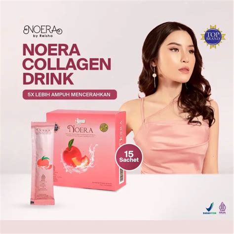 Jual Noera Noera Collagen Drink Peach With Birdnest And Saffron Extract