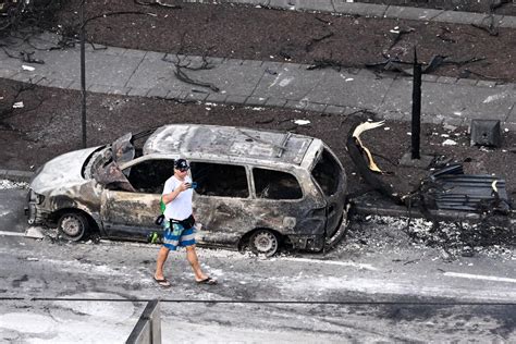 Before-and-after images show Maui wildfire devastation. 'Wiped out ...