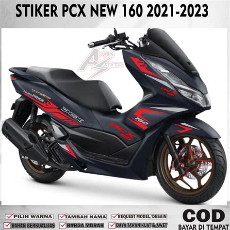 Jual Striping Cutting All New Pcx 160 Terbaru 2021 2023 Stiker Pcx