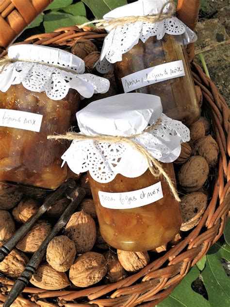 La Cuisine D Ici Et D ISCA Confiture De Poires Figues Noix