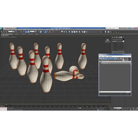 Bowling Pins 3d Model 29 Max C4d 3ds Obj Ma Free3d