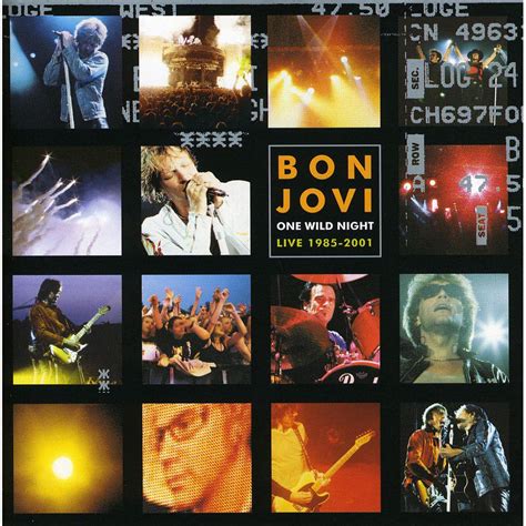 Bon Jovi ONE WILD NIGHT CD