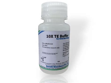 10x Te Buffer Ph 80 100ml At Rs 850piece Ranchi Id 2850864582930