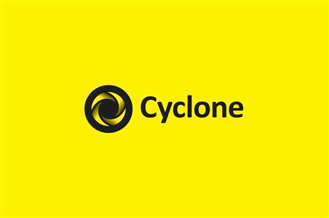 Cyclone logo vector | Illustrator Templates ~ Creative Market