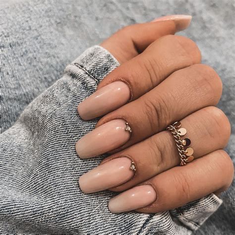 Nude Color Nails Coloring