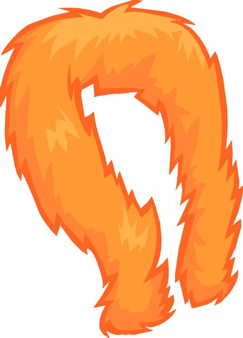 Orange Feather Boa | Club Penguin Wiki | FANDOM powered by Wikia