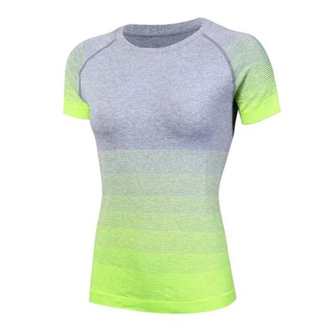 2017 Summer Women Gym Compression Shirts Sport T Shirts Dry Quick