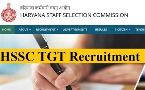 Hssc Tgt Recruitment Apply Online Eligibility Last Date