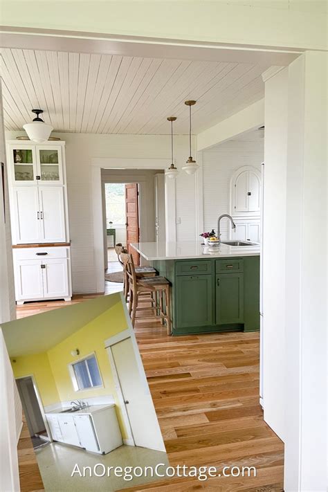 1900 Farmhouse Renovation: Kitchen Before and After - An Oregon Cottage