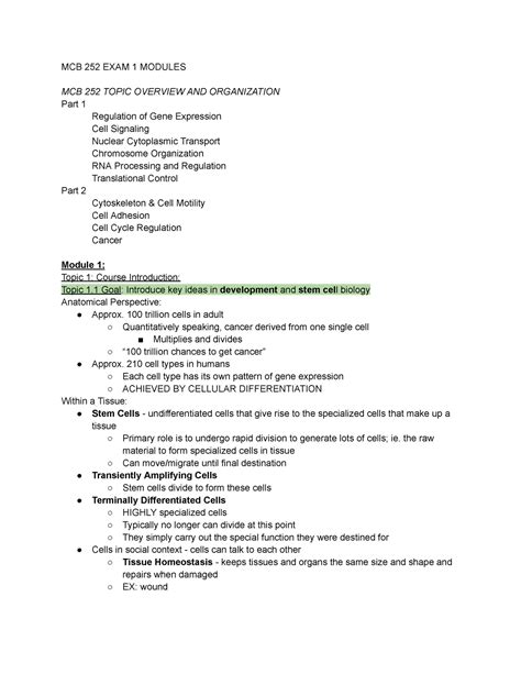 Mcb Su Exam Modules Mcb Exam Modules Mcb Topic