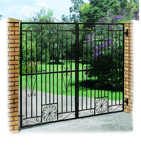 Regent Estate Metal Driveway Gates 6ft High Cannock Gates