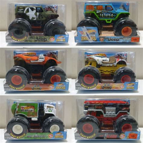 Hot Wheels Monster Trucks Demo Derby Twin Mill Scale Large Shopee Malaysia