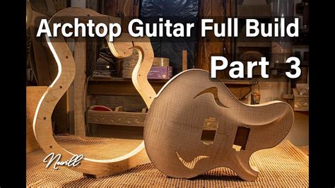 Building An Archtop Guitar Part 3 Carving The Back YouTube