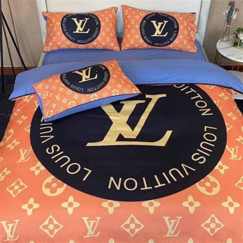 Louis Vuitton Black Monogram Comforter Bedding Set Rever Lavie