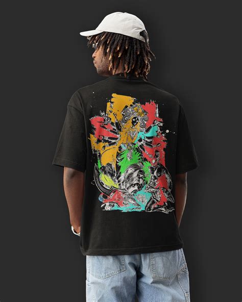 Melangebox Drop Shoulder Hw Crew T Shirt Oversized Fit Only ₹699