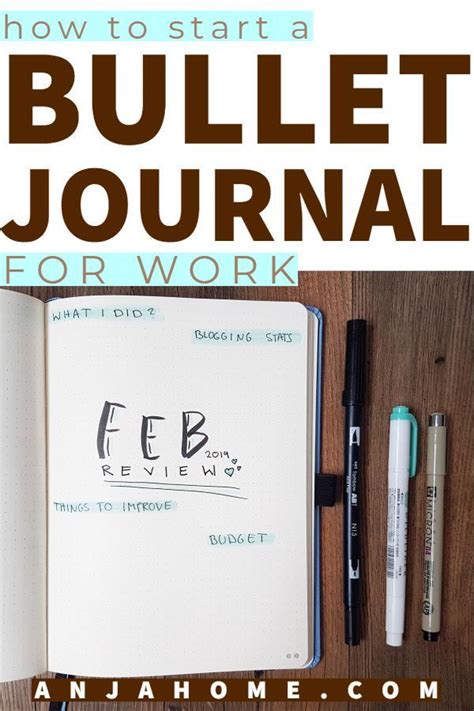 Bullet Journal For Work 101 The Beginner S Guide Artofit