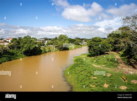 Belize San Ignacio Macal River Stock Photo Alamy