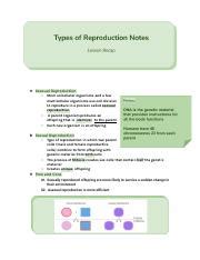 Asexual Vs Sexual Reproduction Pros And Cons For Offspring Course Hero