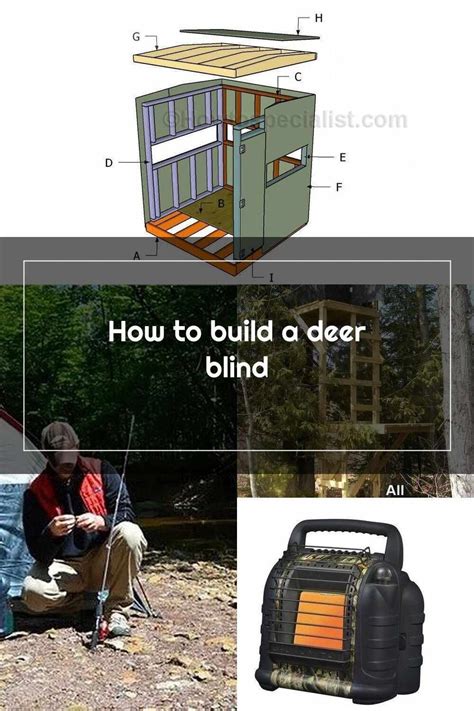 Hunting Blinds Building a deer blind #deerhunting Hunting Blinds ...