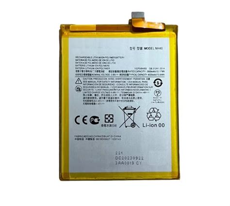 Bateria Motorola Moto E22 Xt2239 Nh40 Central Selling Distribuidor De