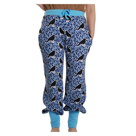 Duns Adult Blackbird Blue Baggy Pants Eddie And Min